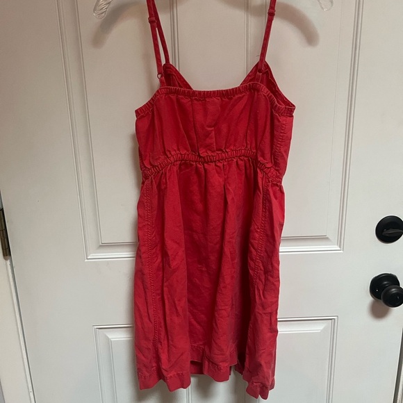 Aerie tiered coral dress size small - Picture 4 of 4